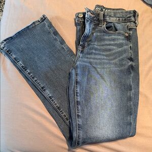 American Eagle Outfitters Women's Skinny Kick Blue Jeans
